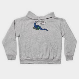 Medieval Axe Creature Kids Hoodie